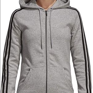 Grey Adidas Hoodie Size Medium